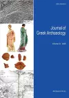 Journal of Greek Archaeology Volume 10 2025 cover