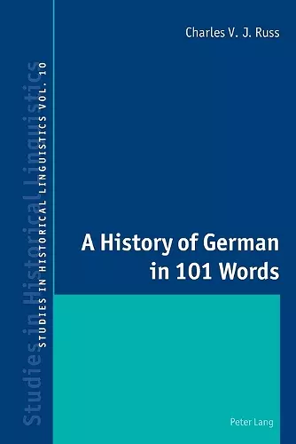 A History of German in 101 Words cover