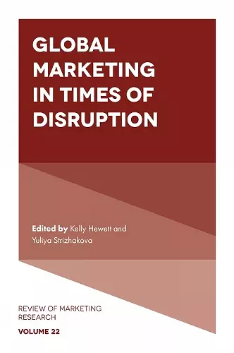 Global Marketing in Times of Disruption cover