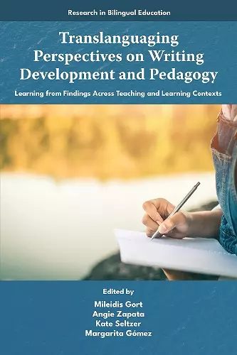Translanguaging Perspectives on Writing Development and Pedagogy cover