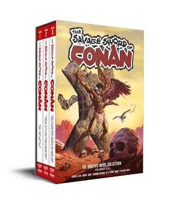 The Savage Sword of Conan 1-3 Slipcase Set cover