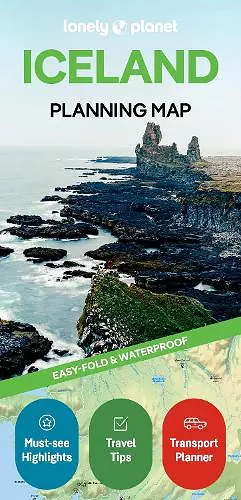 Lonely Planet Iceland Planning Map cover
