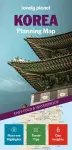 Lonely Planet Korea Planning Map cover