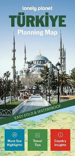 Lonely Planet Turkiye Planning Map cover