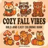 Bold & Easy Cozy Fall Vibes Coloring Book cover
