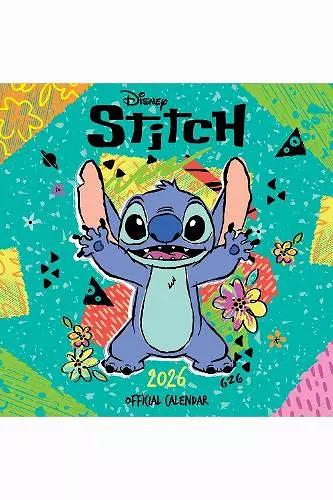 DISNEY STITCH 2026 SQUARE CALENDAR (MULTI-LANGUAGE) cover
