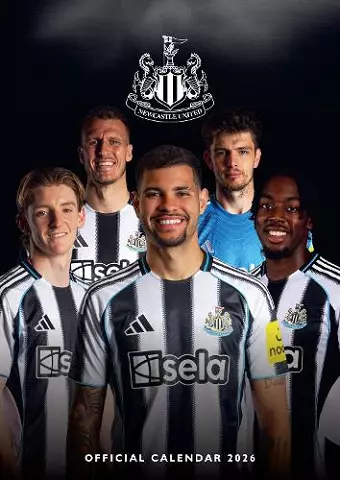 NEWCASTLE UNITED FC 2026 A3 CALENDAR cover
