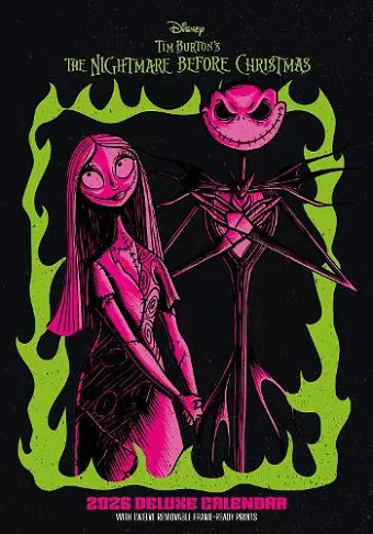 THE NIGHTMARE BEFORE CHRISTMAS 2026 A3 DELUXE CALENDAR cover