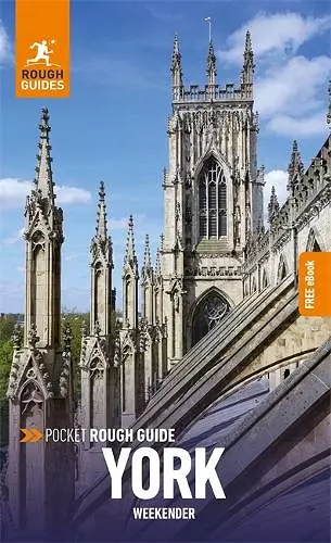 Pocket Rough Guide Weekender York: Travel Guide with eBook cover