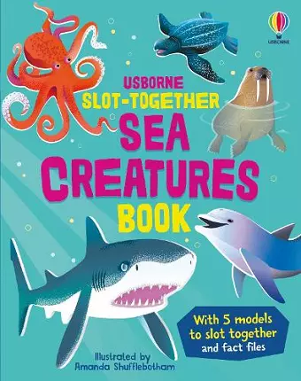 Slot-together Sea Creatures Book cover