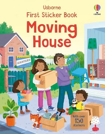 First Sticker Book Moving House cover