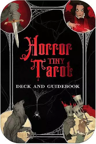 Horror Tiny Tarot Deck and Guidebook cover