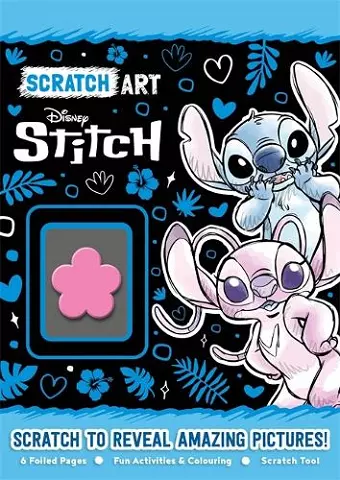 Disney Stitch: Scratch Art cover