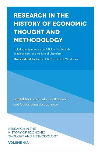 Research in the History of Economic Thought and Methodology cover