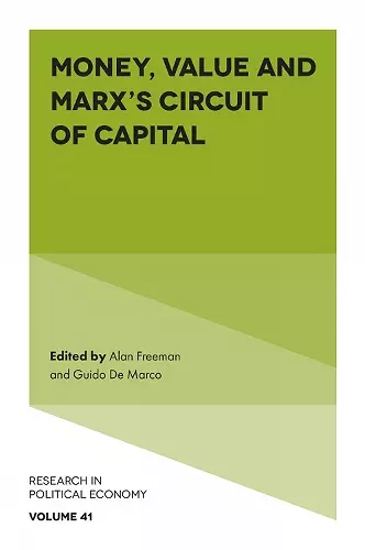 Money, Value and Marx’s Circuit of Capital cover