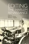 Editing the Harlem Renaissance cover