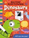 Wipe-Clean Sticker Funny Faces Dinosaurs cover