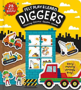 Felt Play & Learn Diggers cover