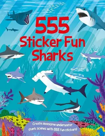555 Sticker Fun Sharks cover