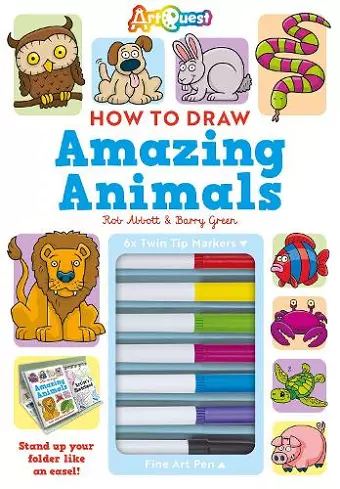 How to Draw Amazing Animals cover