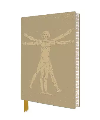 Da Vinci: Vitruvian Man Artisan Art Notebook (Flame Tree Journals) cover