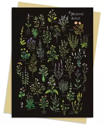 Anna Stead: A Medieval Herbal Greeting Card Pack cover