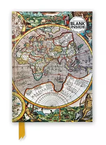 Antique Map (Foiled Blank Journal) cover