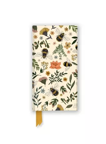 Jade Mosinski: Garden Bees (Foiled Slimline Journal) cover