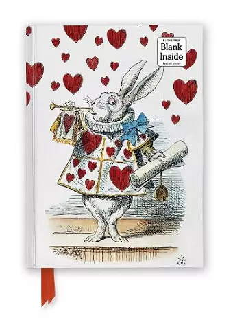 Alice's Adventures in Wonderland: White Rabbit (Foiled Blank Journal) cover
