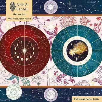 Adult Sustainable Jigsaw Puzzle Anna Stead: The Zodiac cover