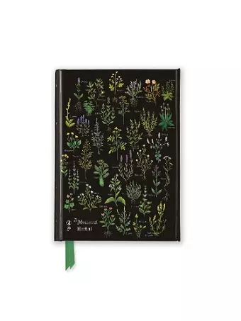 Anna Stead: Medieval Herbal (Foiled Pocket Journal) cover