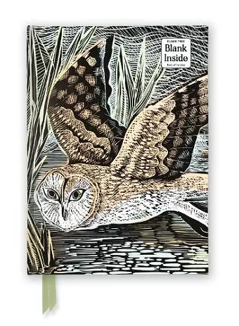 Angela Harding: Marsh Owl (Foiled Blank Journal) cover