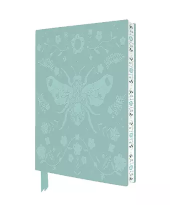 Bee Brown: Beautiful Bee Artisan Art Notebook (Flame Tree Journals) cover
