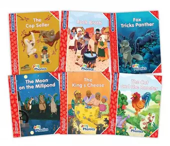 Jolly Phonics Folktales Red Readers (Level 1) Complete Set (1-6) cover