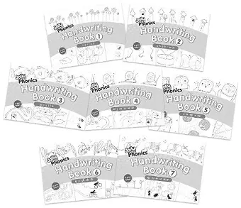 Jolly Phonics Handwriting Books Complete Set (1-7) cover