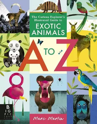 The Curious Explorer's Illustrated Guide to Exotic Animals A to Z cover