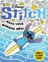 Disney Stitch - Wave Your Worries Away Colouring Book cover