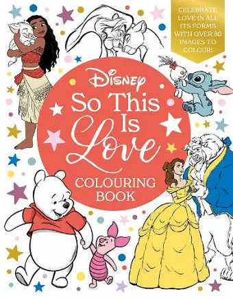 Disney So This Is Love Colouring Book cover