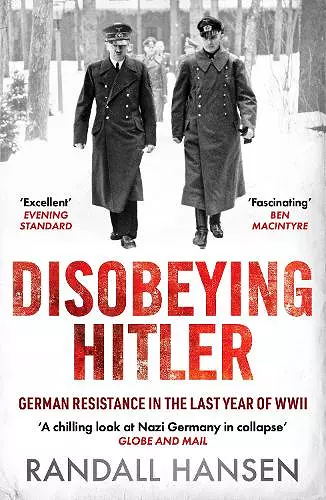 Disobeying Hitler cover