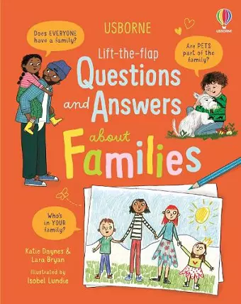 Lift-the-flap Questions and Answers about Families cover