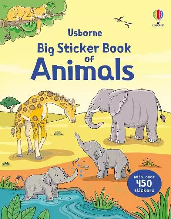 Big Sticker Book of Animals cover