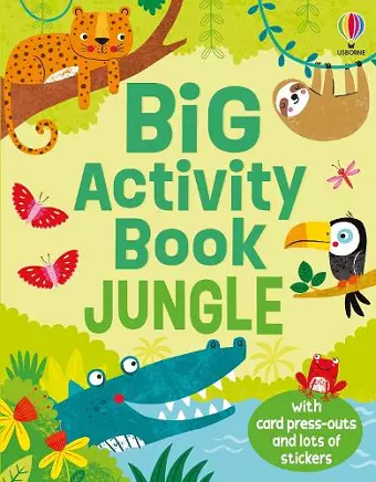 Big Activity Book Jungle cover