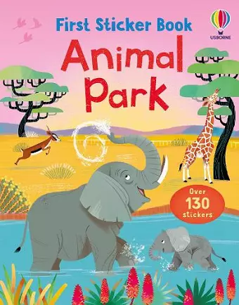 First Sticker Book Animal Park cover