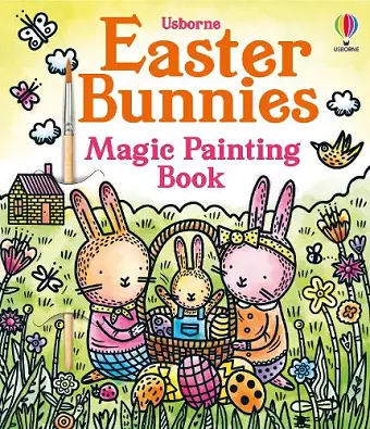 Easter Bunnies Magic Painting Book cover