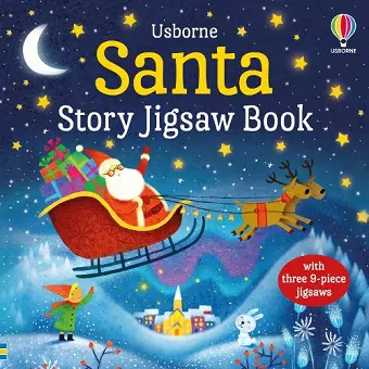 Santa Story Jigsaw Book cover