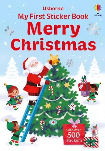 My First Sticker Book Merry Christmas cover