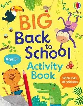 Big Back to School Activity Book cover