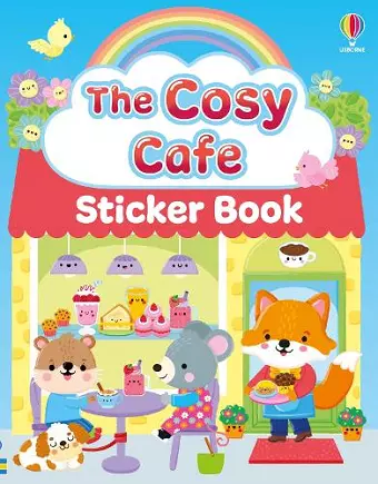 The Cosy Cafe Sticker Book cover
