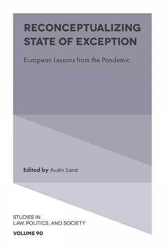 Reconceptualizing State of Exception cover