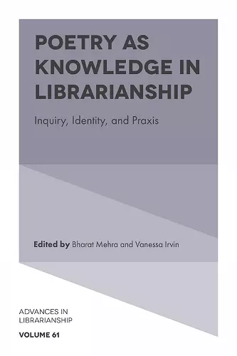 Poetry as Knowledge in Librarianship cover